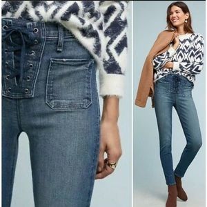 McGuire damn fine Lace Up Jeans. Size 29